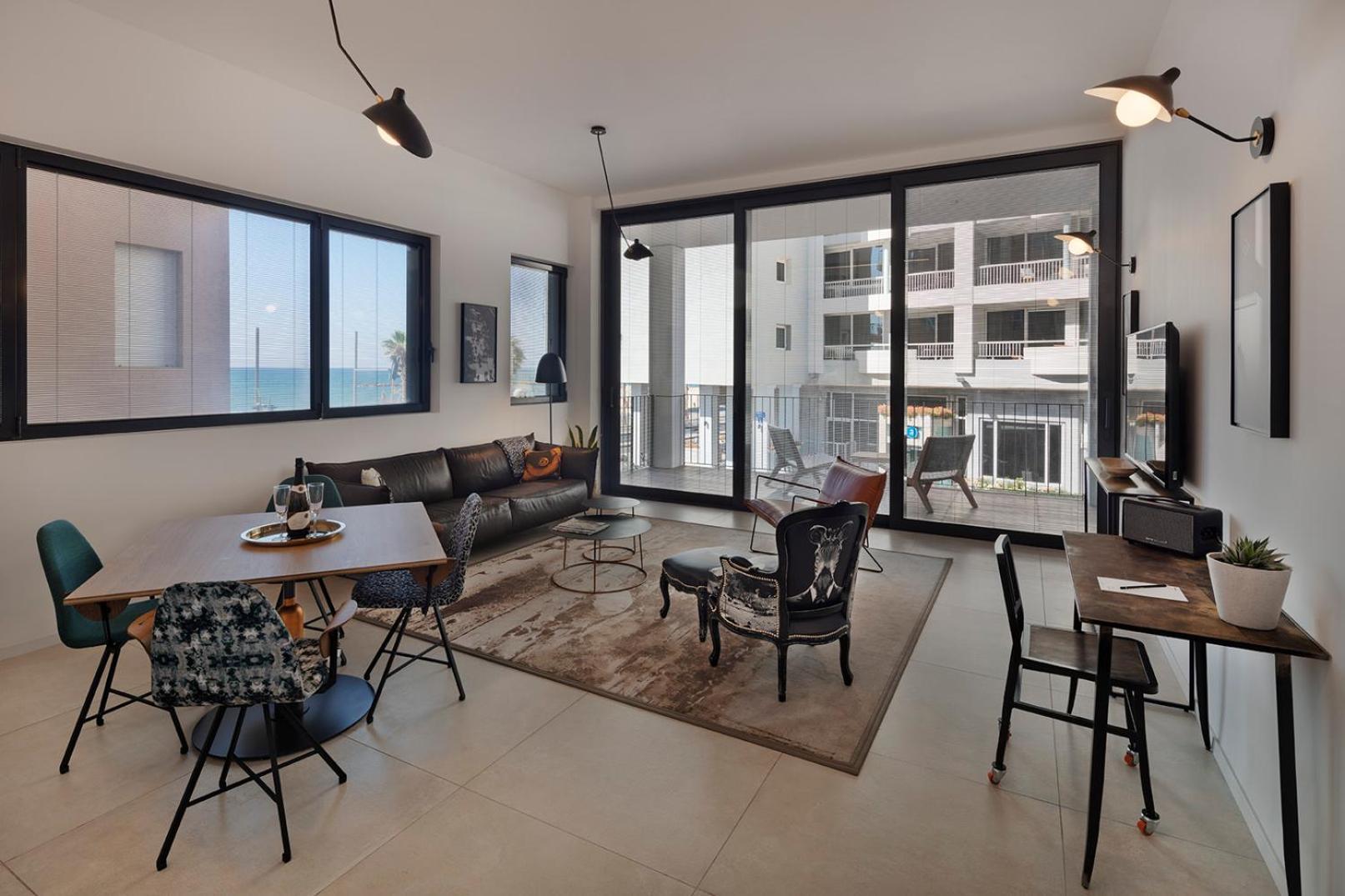 Renoma Apartments Tel Aviv Rum bild